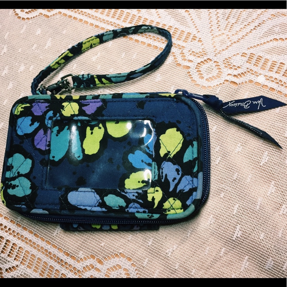 Blue floral Vera Bradley wallet
